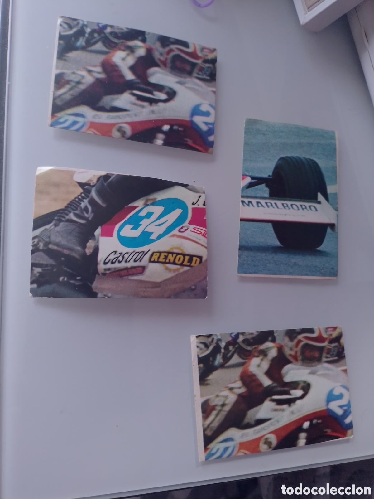 Sports collectibles: cromo adhesivo telemotor