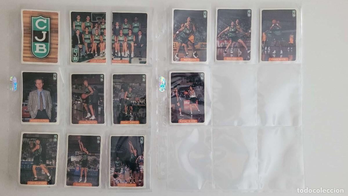 Collezionismo sportivo: 1995 1996 ACB JOVENTUT BADALONA 13 STICKERS CROMOS MUNDICROMO COMPLETO