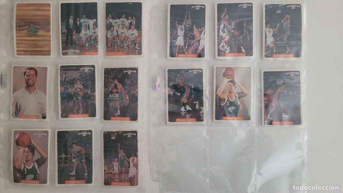 Collezionismo sportivo: 1995 1996 ACB 15 CROMOS UNICAJA MUNDICROMO COMPLETO