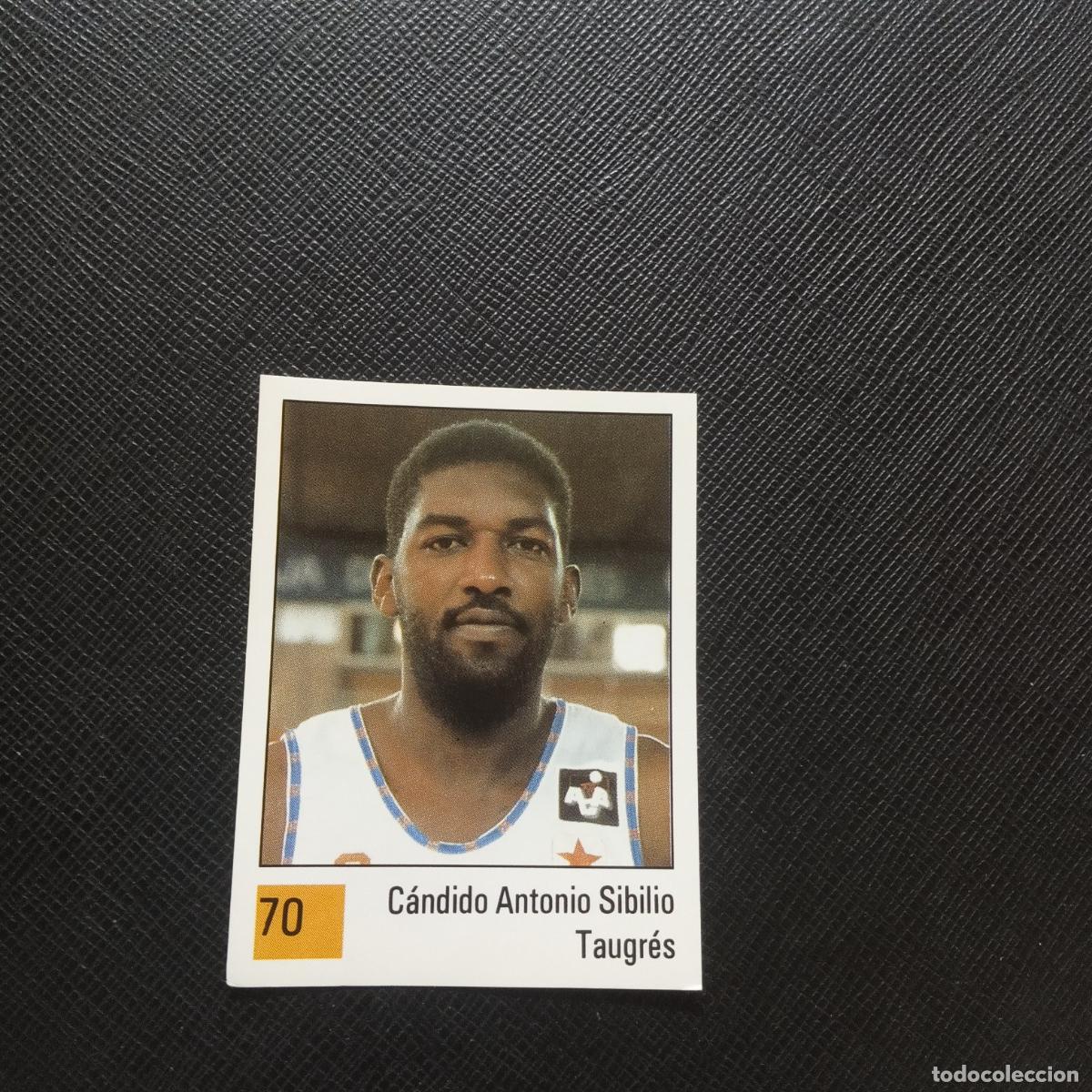 Coleccionismo deportivo: 70 SIBILIO TAUGRES PANINI BASKET 90 LIGA ACB BALONCESTO 1990 - SIN PEGAR - A199 PG73