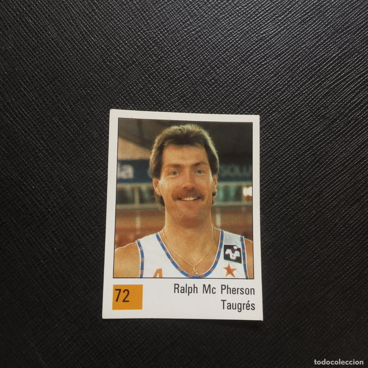 Coleccionismo deportivo: 72 MC PHERSON TAUGRES PANINI BASKET 90 LIGA ACB BALONCESTO 1990 - SIN PEGAR - A199 PG73