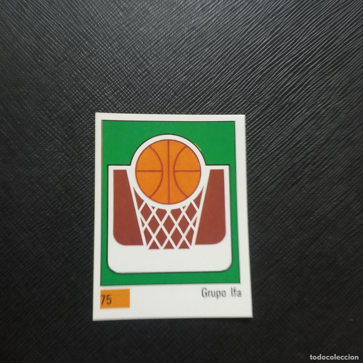 Collezionismo sportivo: 75 ESCUDO GRUPO IFA PANINI BASKET 90 LIGA ACB BALONCESTO 1990 - SIN PEGAR - A199 PG73