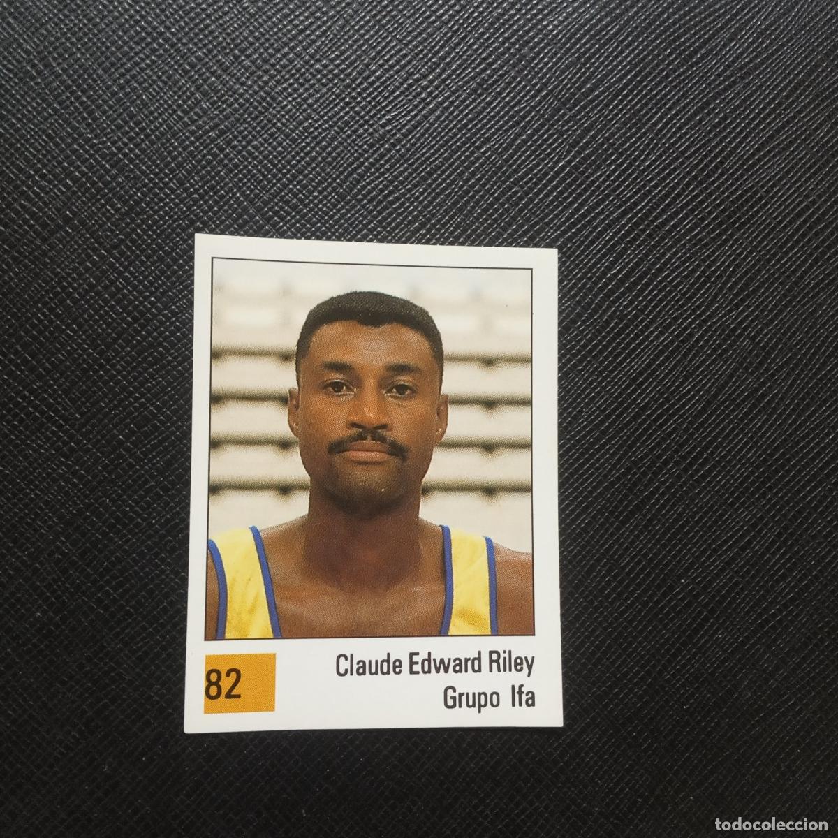 Collezionismo sportivo: 82 EDWARD RILEY GRUPO IFA PANINI BASKET 90 LIGA ACB BALONCESTO 1990 - SIN PEGAR - A199 PG91