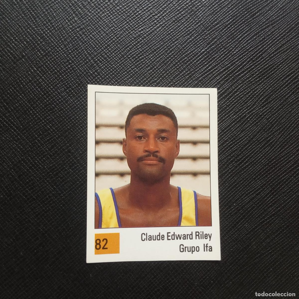 Collezionismo sportivo: 82 EDWARD RILEY GRUPO IFA PANINI BASKET 90 LIGA ACB BALONCESTO 1990 - SIN PEGAR - A199 PG91 B