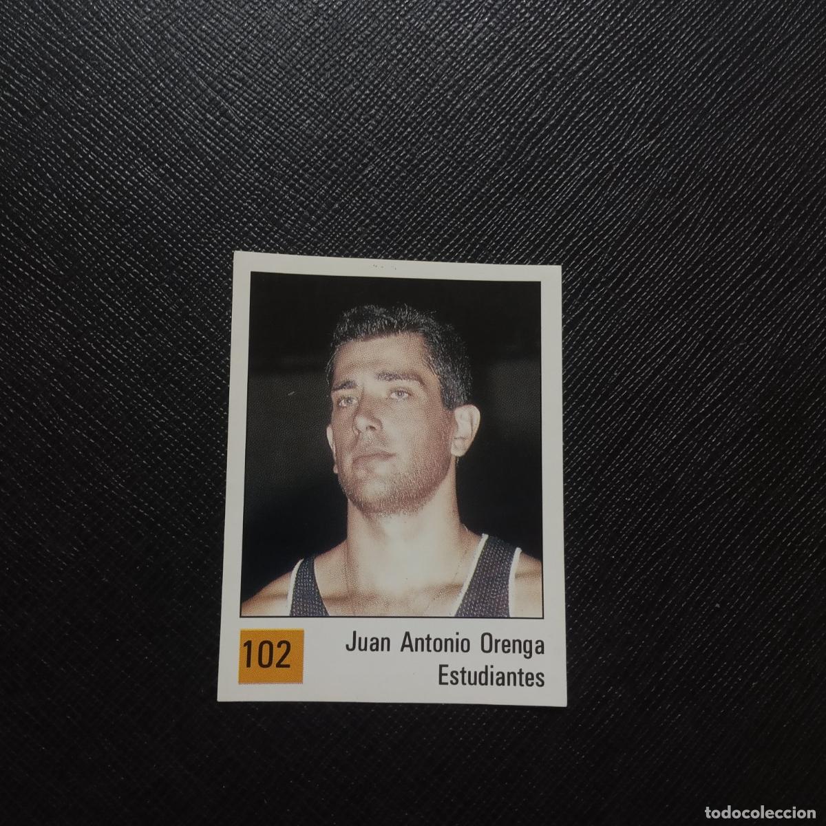 Collezionismo sportivo: 102 ANTONIO ORENGA ESTUDIANTES PANINI BASKET 90 LIGA ACB BALONCESTO 1990 - SIN PEGAR - A199 PG109