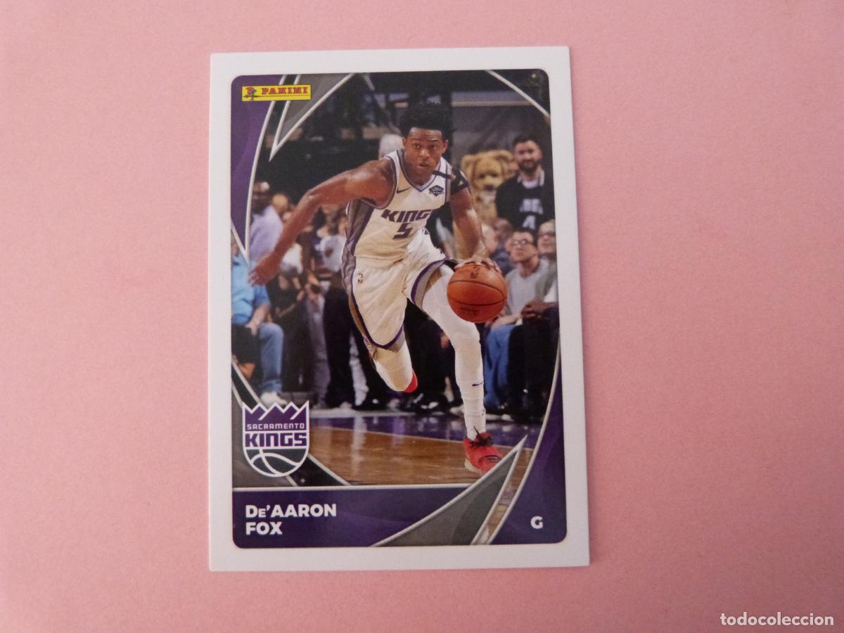 Coleccionismo deportivo: TRADING CARD BALONCESTO DE'AARON FOX SACRAMENTO KINGS N&ordm; 21 LIGA NBA 2020-2021/20-21 PANINI