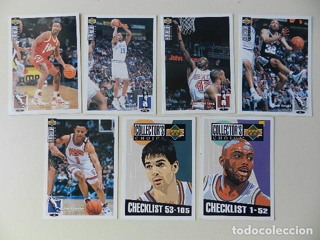 Coleccionismo deportivo: Lote 7 CROMOS UPPER DECK 94-95 (1994) 1994 1995 94 95 NBA n&ordm; 19 39 43 64 112 207 y 208