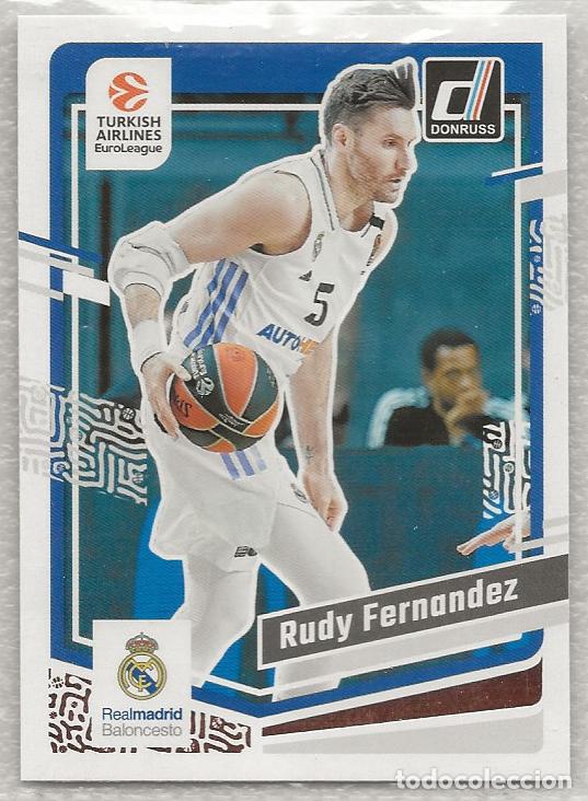 Coleccionismo deportivo: 23-24 Donruss Euroleague 103 Rudy