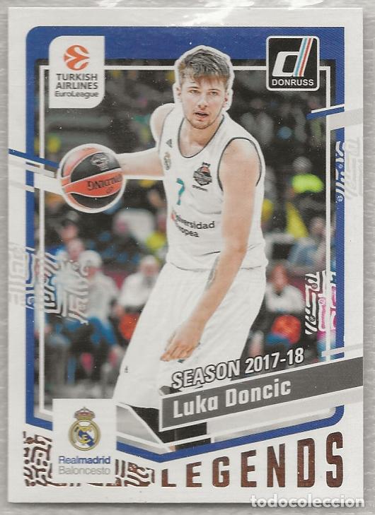 Coleccionismo deportivo: 23-24 Donruss Euroleague 166 Doncic Legend