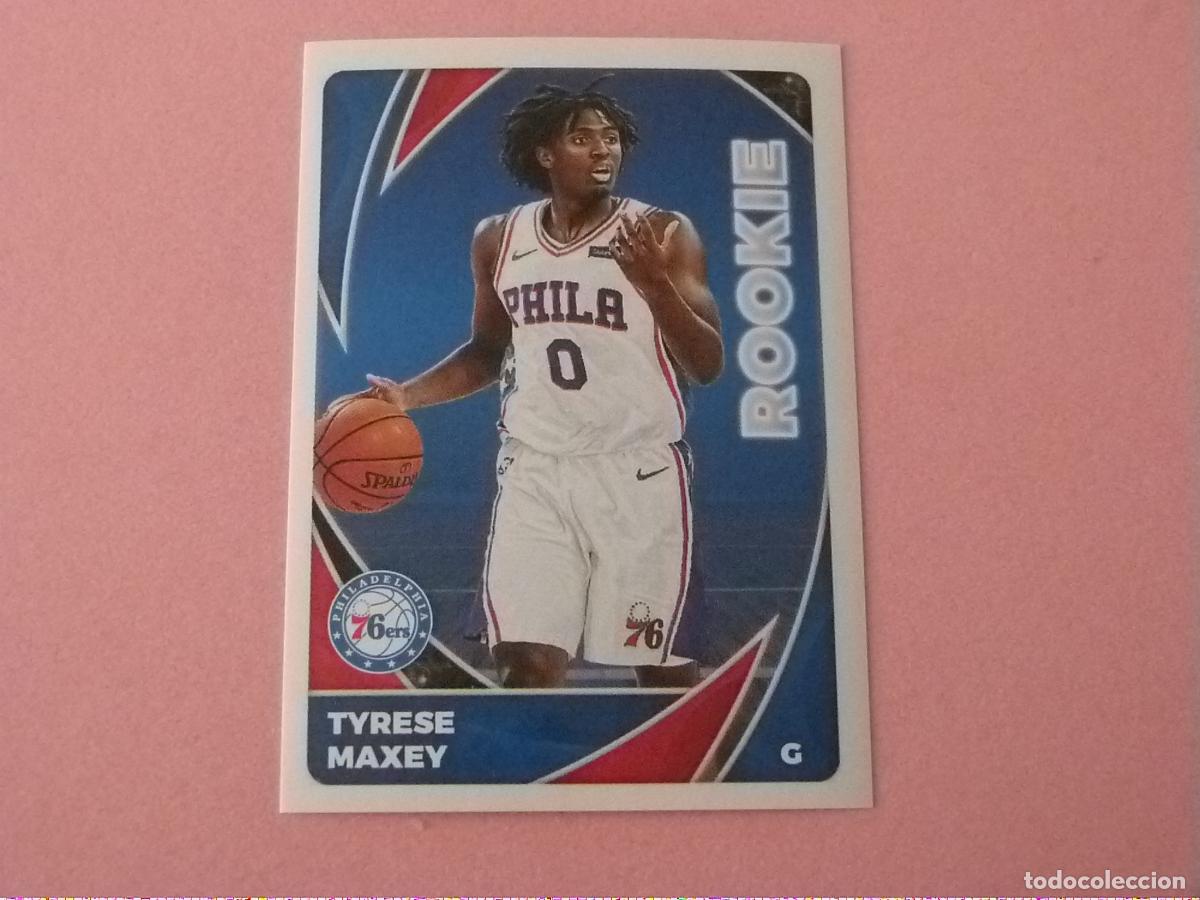 Sports collectibles: CROMO BALONCESTO TYRESE MAXEY PHILADELPHIA 76ERS SIN PEGAR N&ordm; 272 LIGA NBA 2020-2021/20-21 PANINI