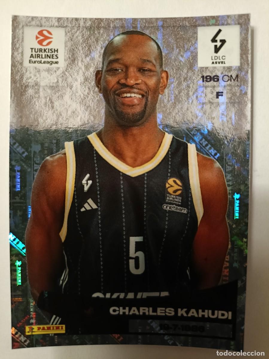 Colecionismo desportivo: #223 CHARLES KAHUDI ASVEL VILLEURBANNE EUROLEAGUE PANINI STICKER 2024/2025