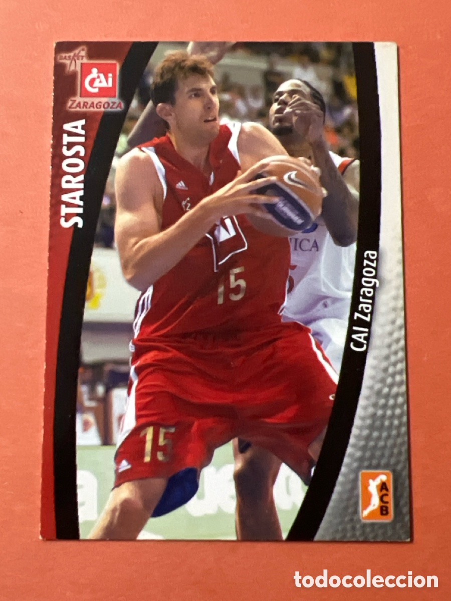 Colecionismo desportivo: E67. STAROSTA # 51 CAI ZARAGOZA BALONCESTO ACB 2008/09 PANINI