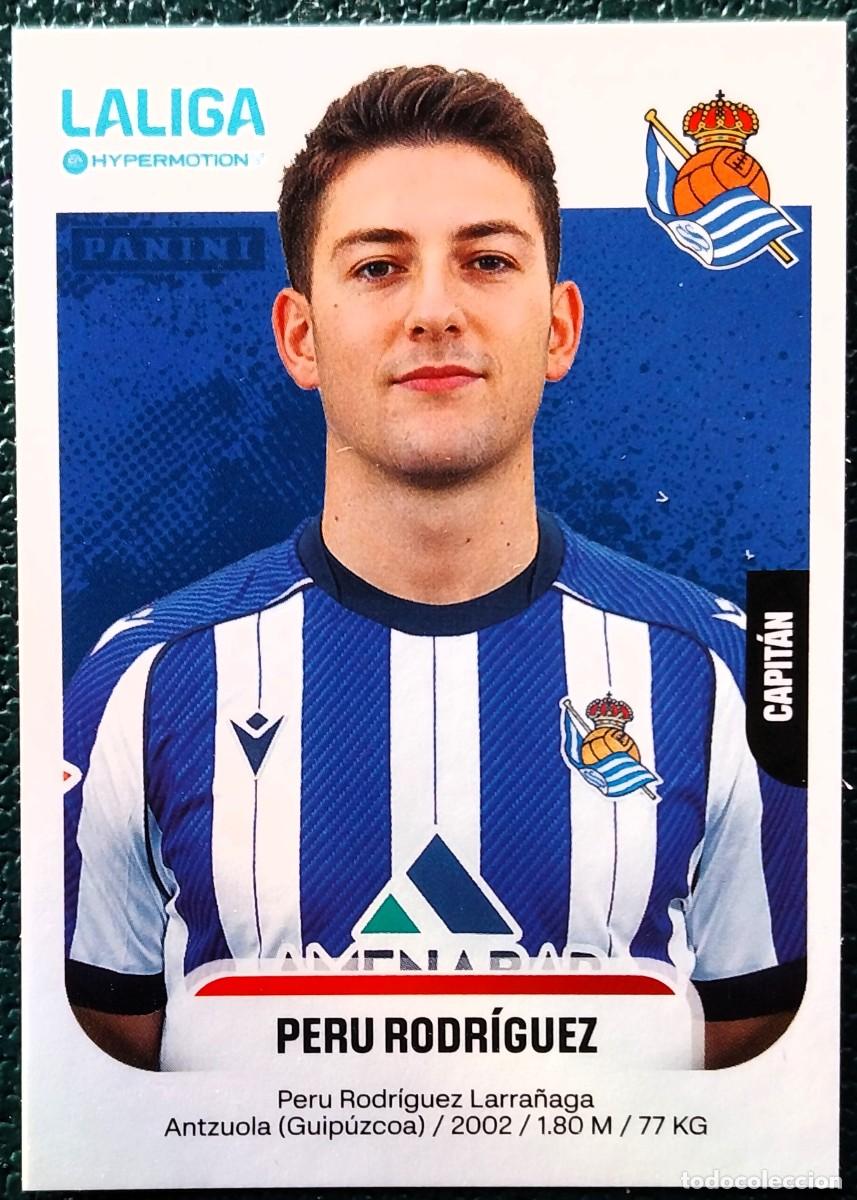 Colecionismo desportivo: 350 PERU RODRIGUEZ REAL SOCIEDAD B CROMOS ALBUM LA LIGA HYPERMOTION 2025 2026 25 26 PANINI