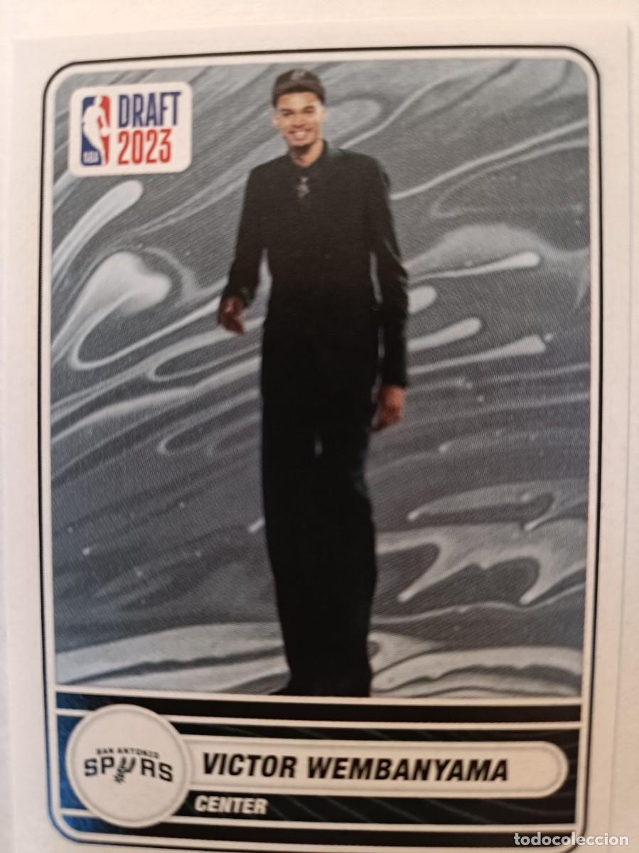 Coleccionismo deportivo: #79 VICTOR WEMBANYAMA SAN ANTONIO SPURS DRAFT 2023 NBA 2023 PANINI