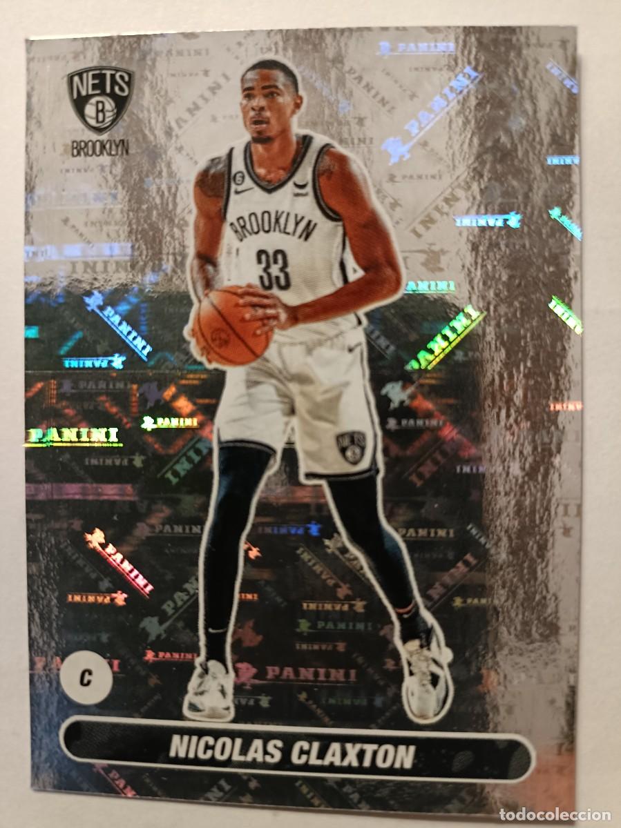 Coleccionismo deportivo: #125 NICOLAS CLAXTON BROOKLYN NETS NBA 2023 PANINI