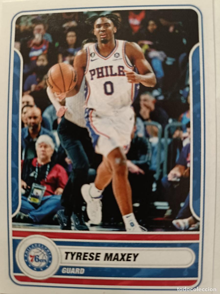 Coleccionismo deportivo: #261 TYRESE MAXEY DETROIT PISTONS NBA 2023 PANINI