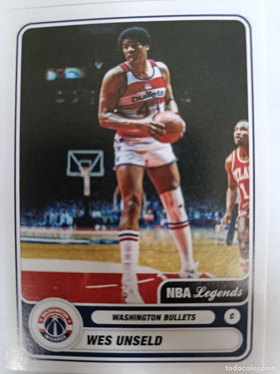 Coleccionismo deportivo: #498 WES UNSELD WASHINGTON BULLETS NBA LEGENDS NBA 2023 PANINI