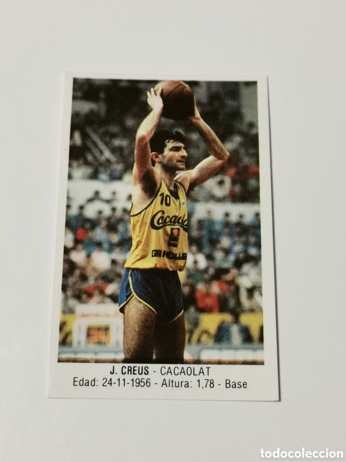 Sammelleidenschaft Sport: Joan Creus Cacaolat 1987/88 colecci&oacute;n Merchante #15
