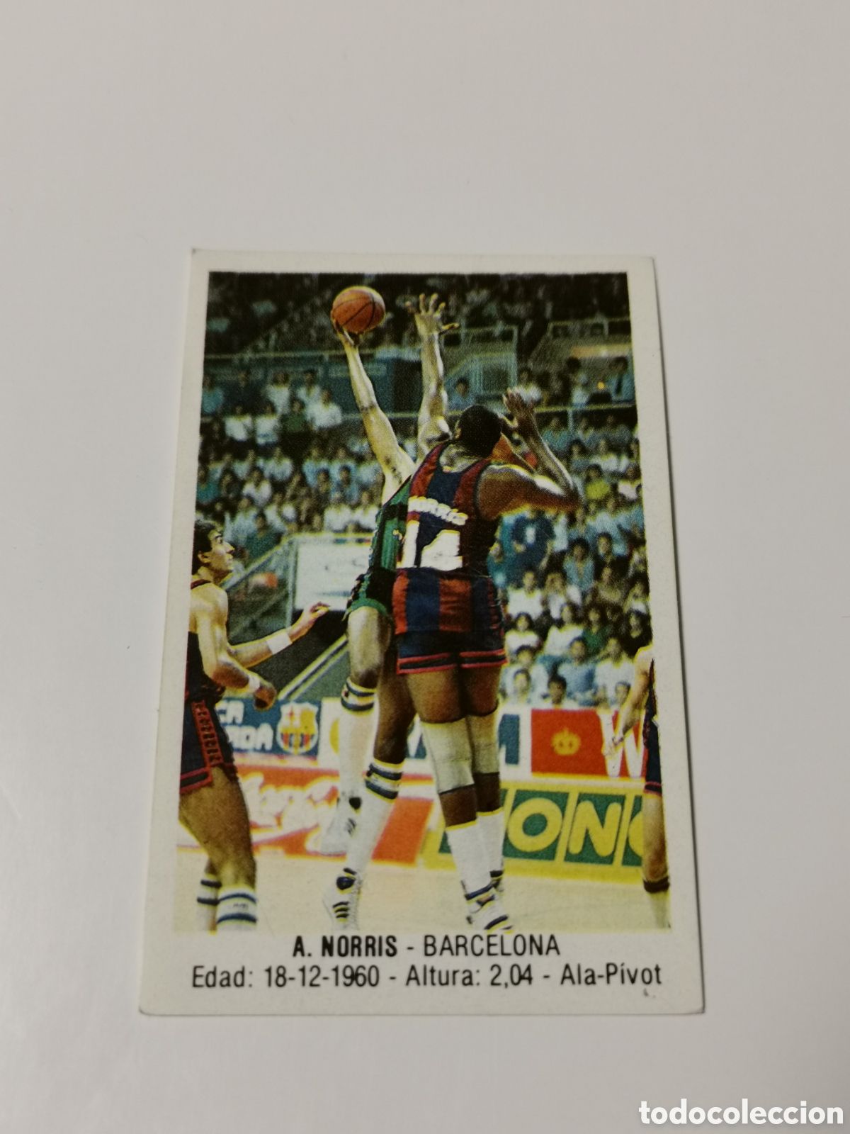 Sammelleidenschaft Sport: Audie Norris F. C. Barcelona 1987/88 colecci&oacute;n Merchante #13
