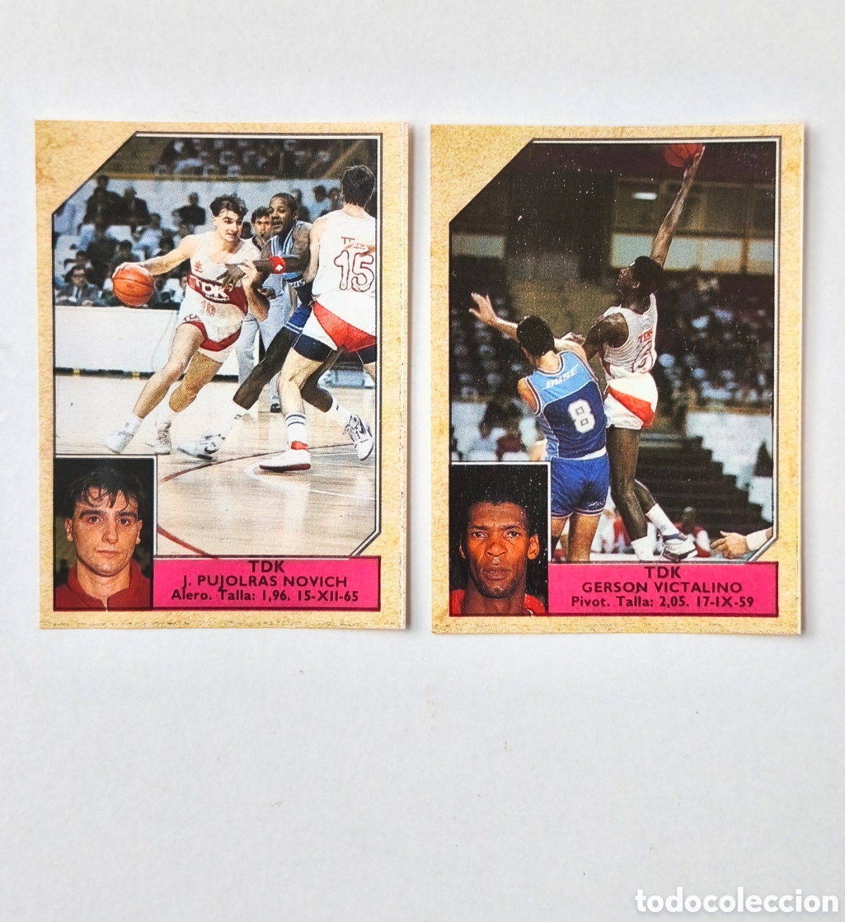 Sports collectibles: CROMOS TDK CONVERSE ACB 1989