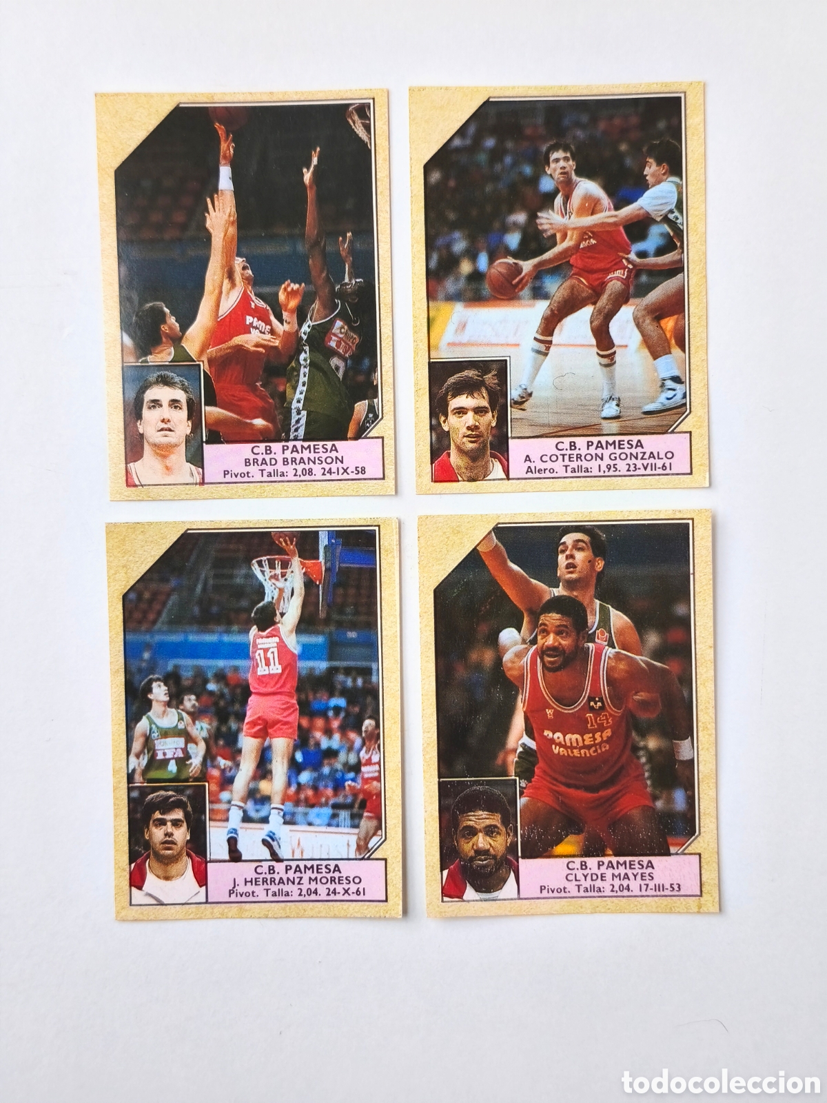 Sports collectibles: CROMOS CB PAMESA CONVERSE ACB 1989