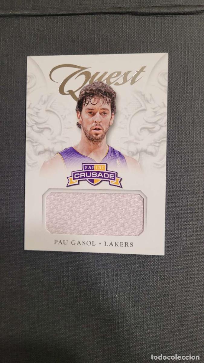 Collezionismo sportivo: 2012 2012 PAU GASOL CARD NBA # 87 PANINI CRUSADE ANGELES LAKERS