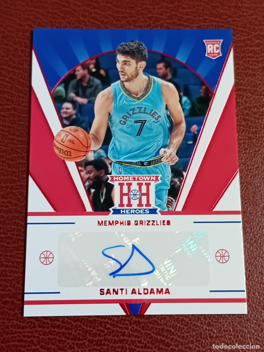 Collezionismo sportivo: Rookie Card Auto Santi Aldama Chronicles Hometown Heroes Red 2021-22