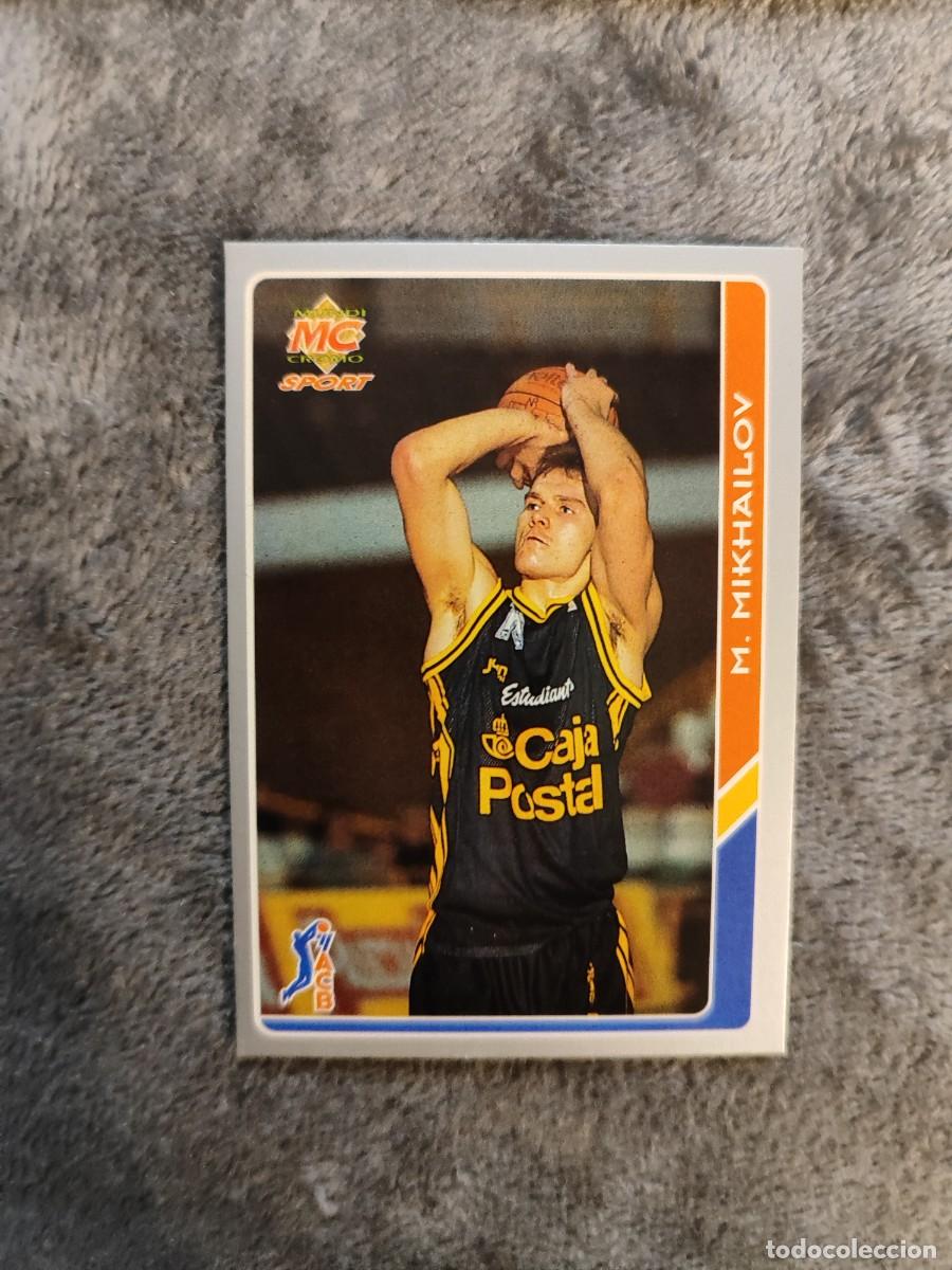 Collezionismo sportivo: 45 FICHAS ACB 94 95 MUNDICROMO MC M. MIKHAILOV ESTUDIANTES BASKET 1994-1995