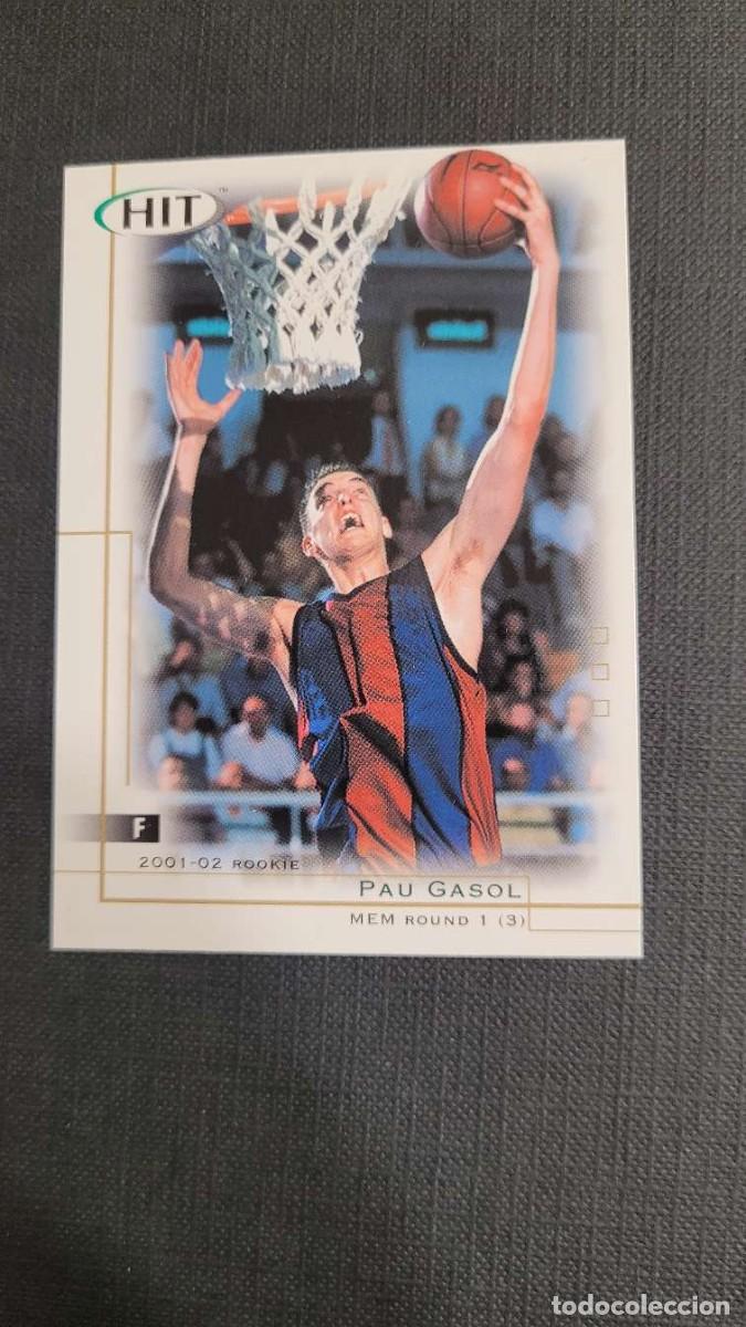 Coleccionismo deportivo: 2001 PAU GASOL CARD NBA ROOKIE # 16 SAGE BARCELONA