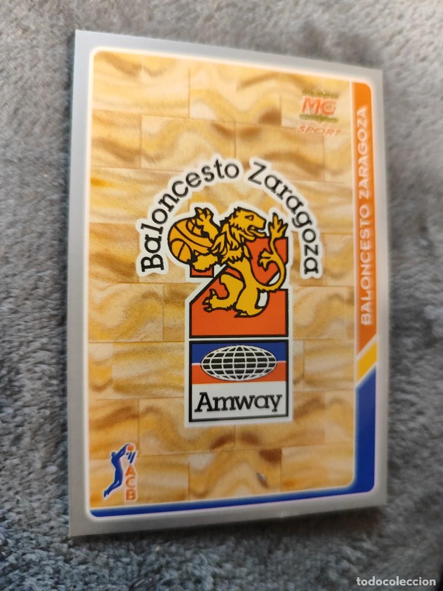 Collezionismo sportivo: 61 FICHAS ACB 94 95 MUNDICROMO MC ESCUDO ZARAGOZA BASKET 1994-1995