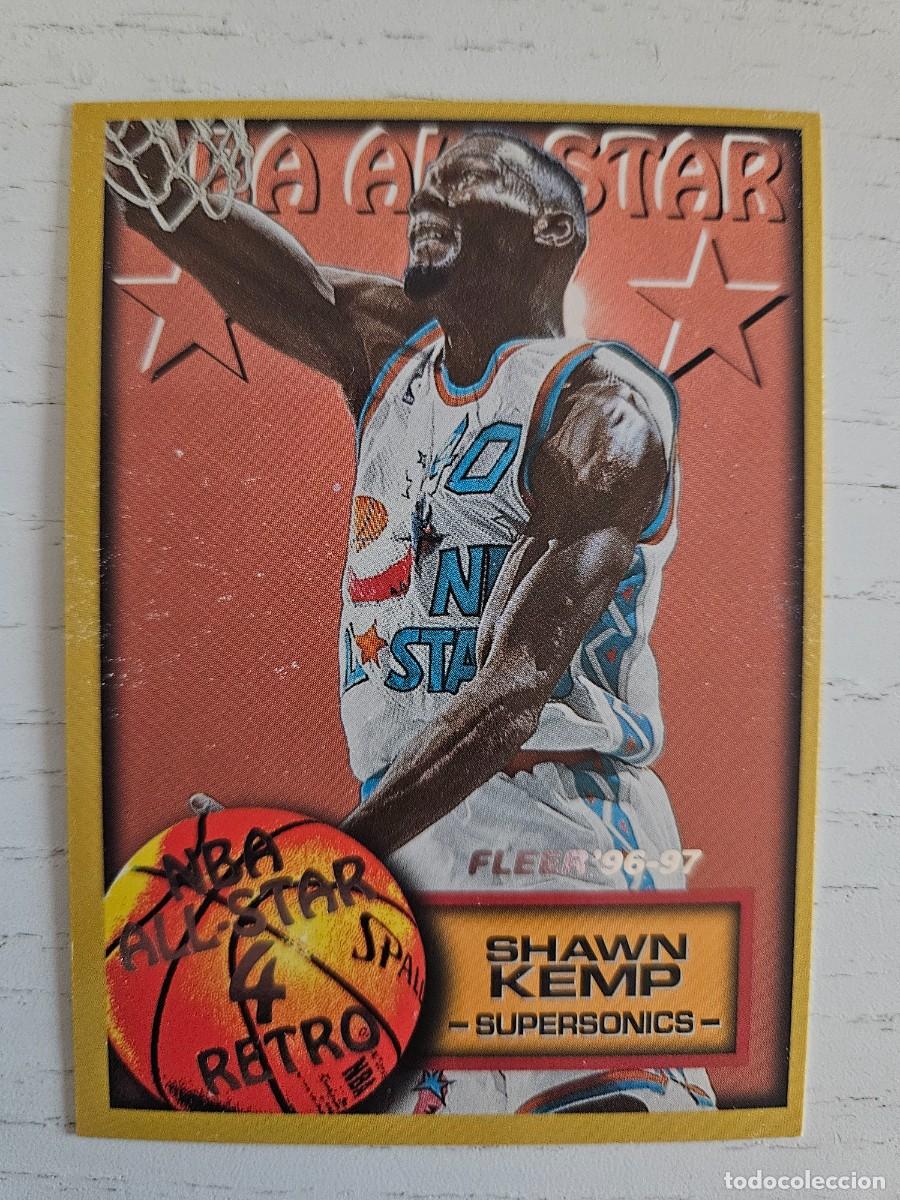 Coleccionismo deportivo: NBA FLEER 96 97 CROMO FICHA N&ordm; 318 SHAWN KEMP