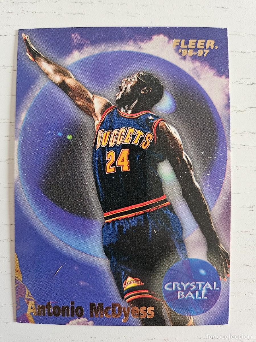 Coleccionismo deportivo: Baloncesto NBA - 303-Antonio McDyess, Denver Nuggets - Crystal Ball - Fleer 96-97
