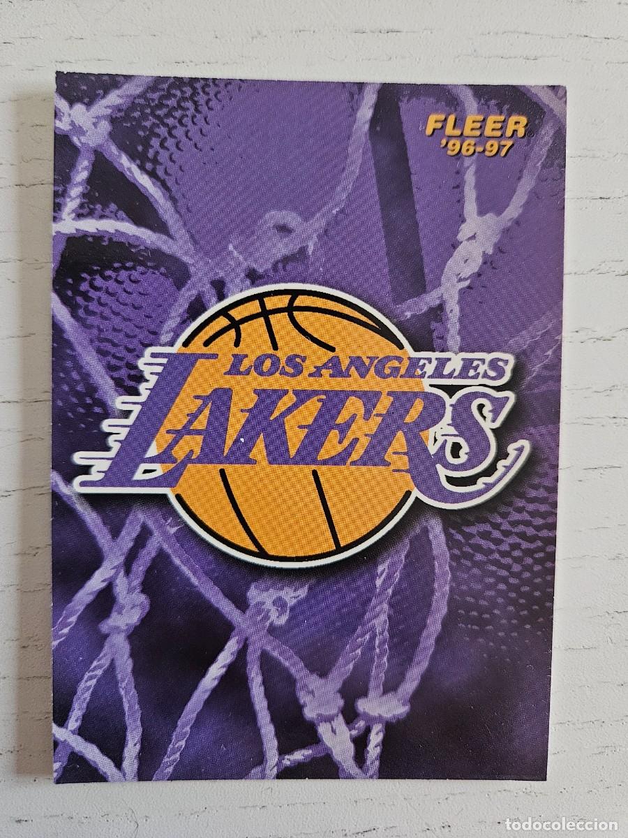 Collezionismo sportivo: 163 ESCUDO ANGELES LAKERS FLEER 96 97