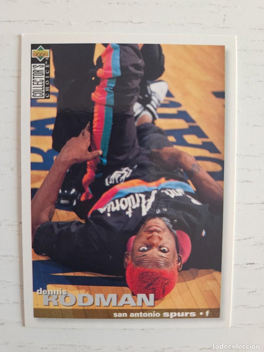 Coleccionismo deportivo: UPPER DECK COLLECTORS CHOICE NBA 1995 N&ordm; 141 DENNIS RODMAN (SAN ANTONIO SPURS) - BASKETBALL 95
