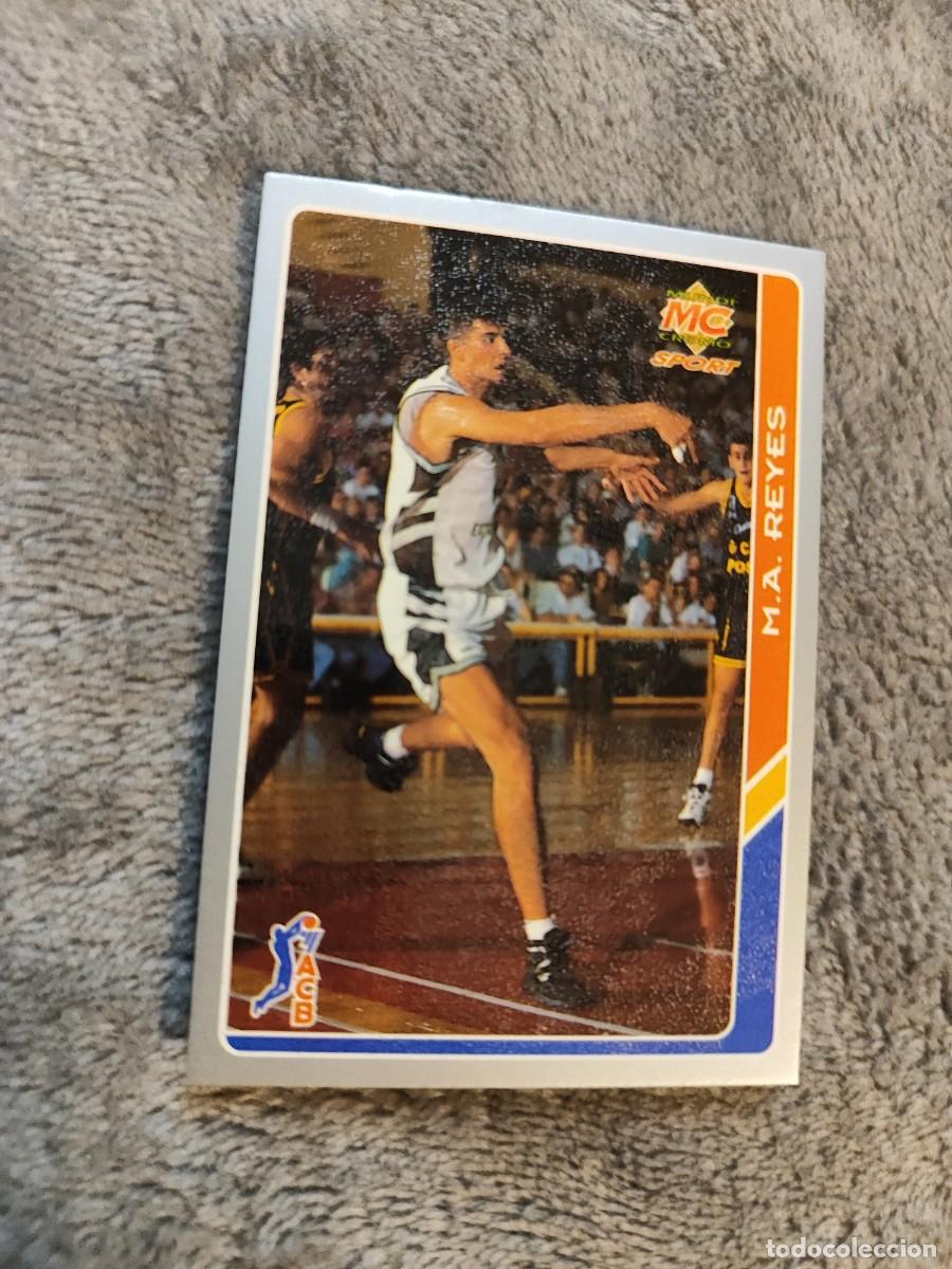 Collezionismo sportivo: 75 FICHAS ACB 94 95 MUNDICROMO MC MIGUEL A. REYES CACERES BASKET 1994-1995