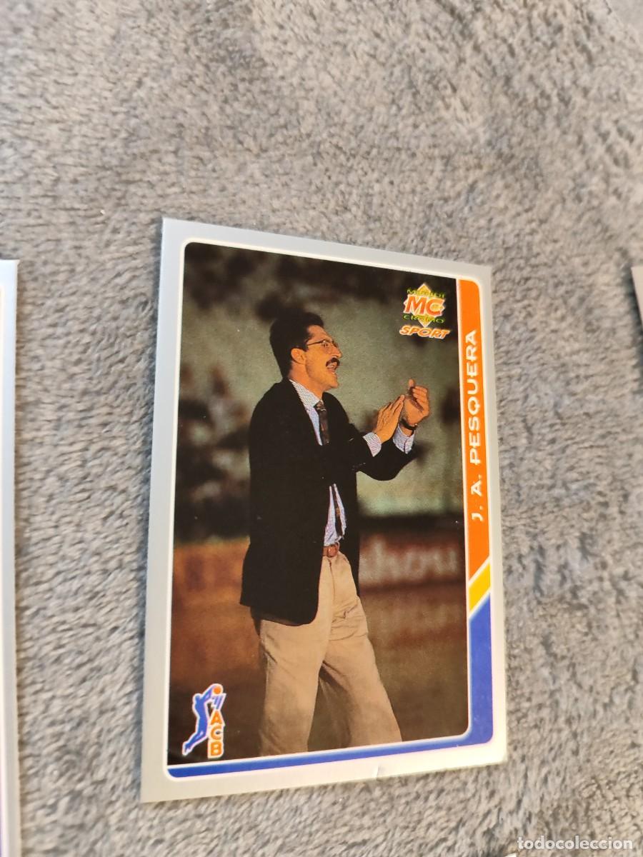 Collezionismo sportivo: 83 FICHAS ACB 94 95 MUNDICROMO MC PESQUERA CAJA SAN FERNANDO BASKET 1994-1995