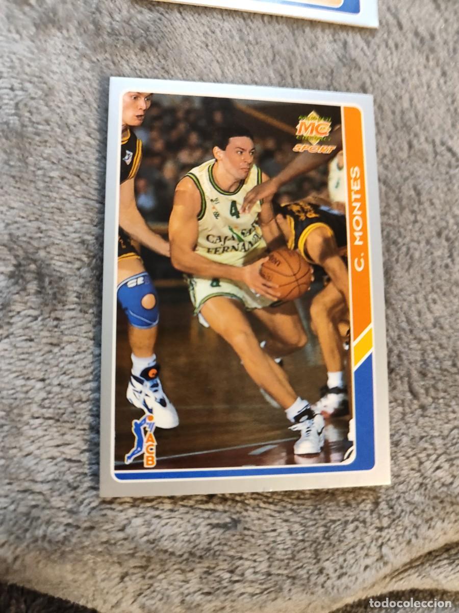 Sports collectibles: 84 FICHAS ACB 94 95 MUNDICROMO MC C. MONTES CAJA SAN FERNANDO BASKET 1994-1995