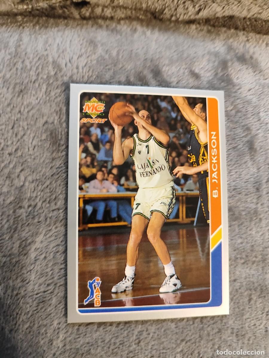 Coleccionismo deportivo: 86 FICHAS ACB 94 95 MUNDICROMO MC B. JACKSON CAJA SAN FERNANDO BASKET 1994-1995