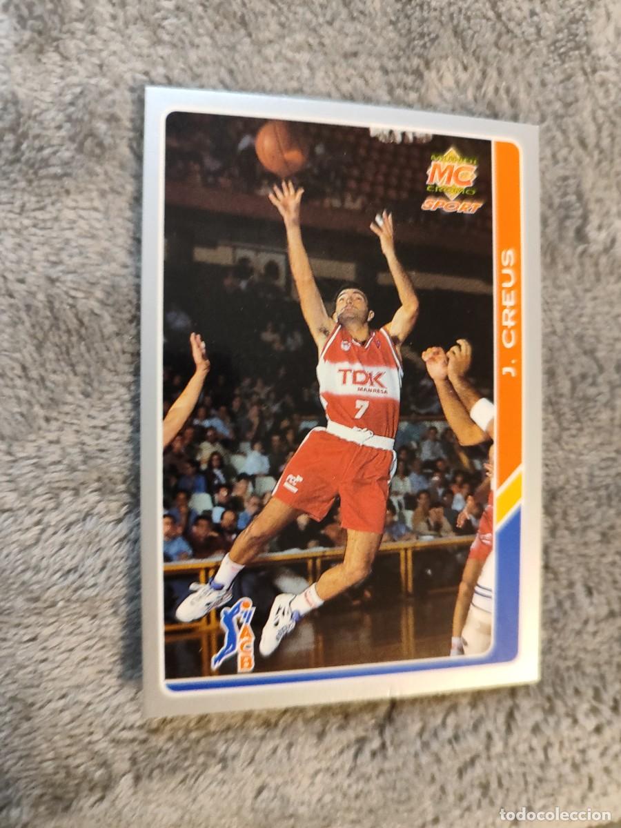 Collezionismo sportivo: 94 FICHAS ACB 94 95 MUNDICROMO MC JOAN CREUS TDK MANRESA BASKET 1994-1995