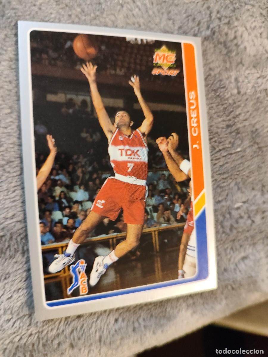 Collezionismo sportivo: 94 FICHAS ACB 94 95 MUNDICROMO MC JOAN CREUS TDK MANRESA BASKET 1994-1995