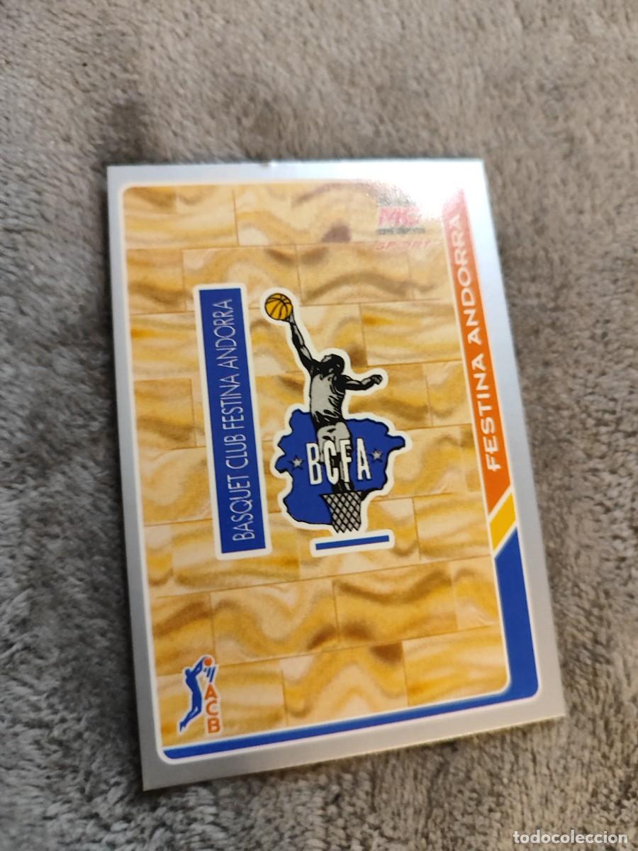 Coleccionismo deportivo: 109 FICHAS ACB 94 95 MUNDICROMO MC ESCUDO FESTINA ANDORRA BASKET 1994-1995