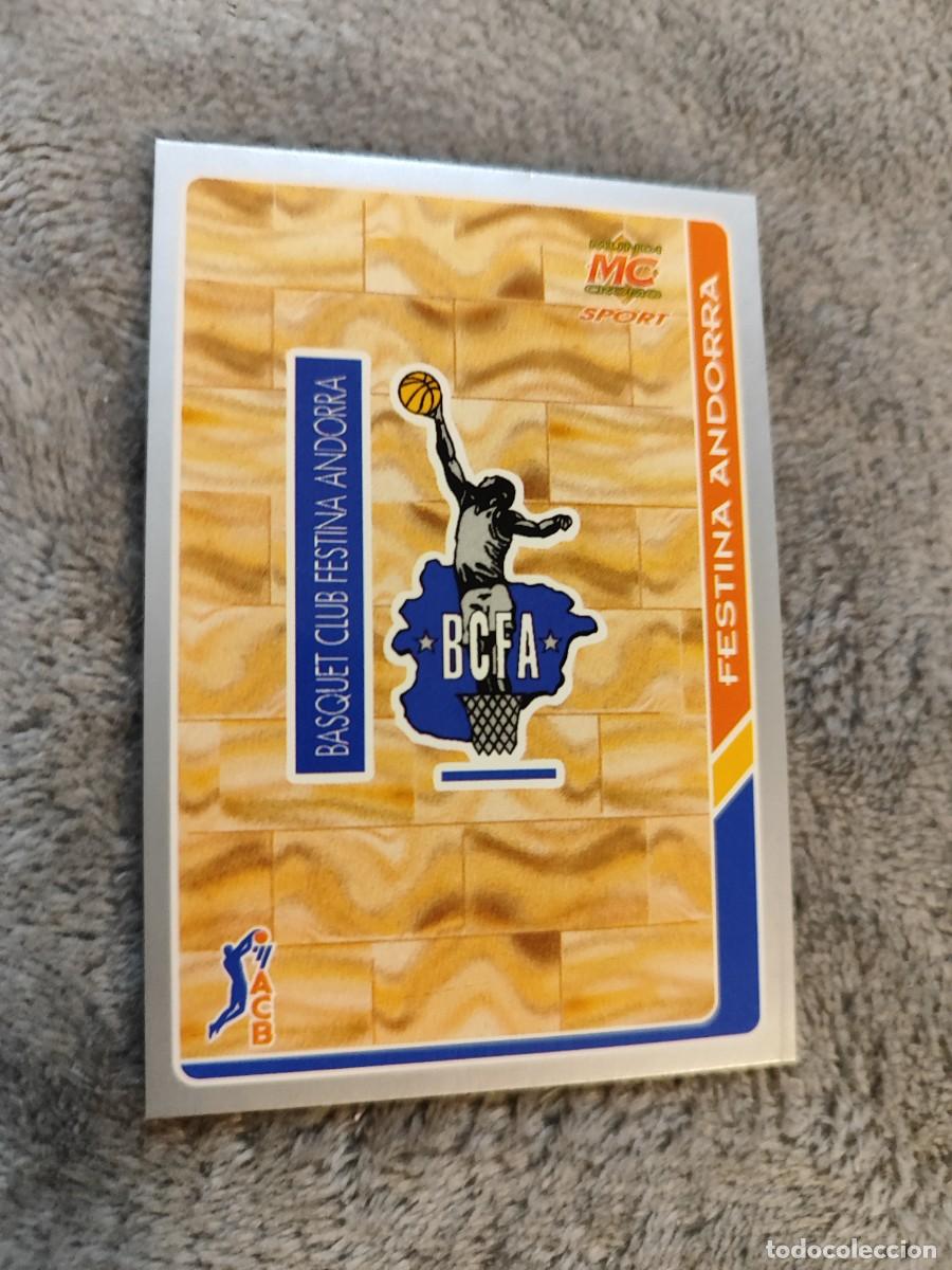 Sammelleidenschaft Sport: 109 FICHAS ACB 94 95 MUNDICROMO MC ESCUDO FESTINA ANDORRA BASKET 1994-1995