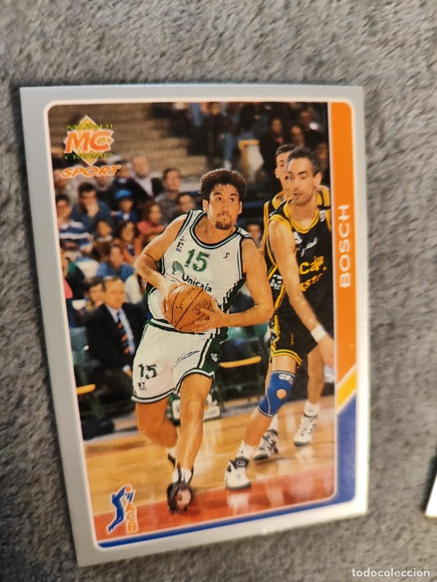 Coleccionismo deportivo: 126 FICHAS ACB 94 95 MUNDICROMO MC BOSCH UNICAJA BASKET 1994-1995