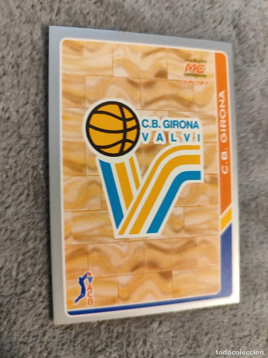 Coleccionismo deportivo: 154 FICHAS ACB 94 95 MUNDICROMO MC ESCUDO VALVI GIRONA BASKET 1994-1995