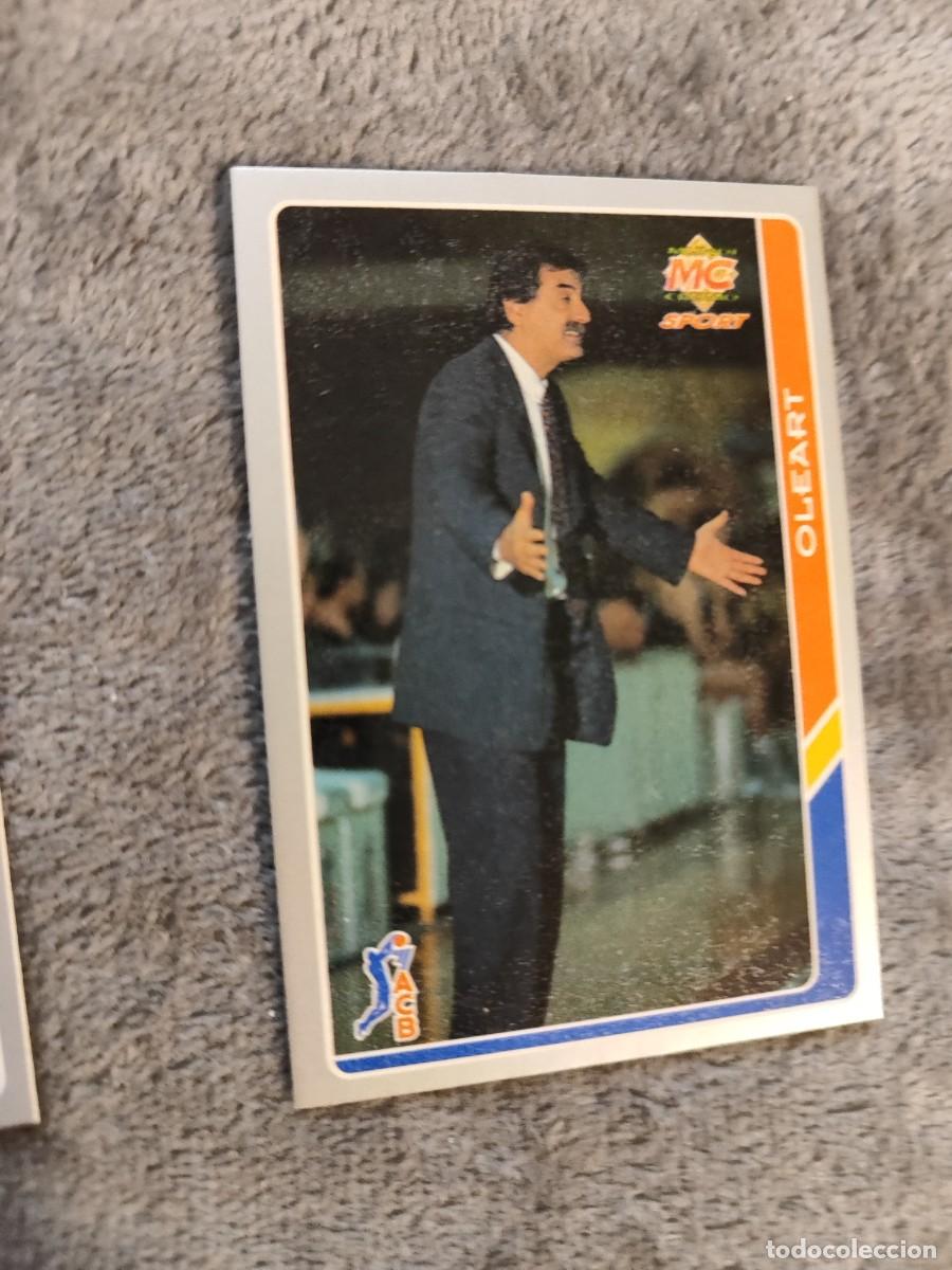 Coleccionismo deportivo: 164 FICHAS ACB 94 95 MUNDICROMO MC OLEART CB MURCIA BASKET 1994-1995