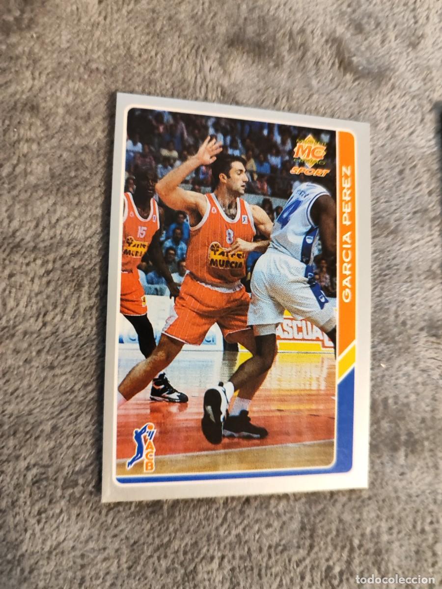 Collezionismo sportivo: 169 FICHAS ACB 94 95 MUNDICROMO MC GARCIA PEREZ CB MURCIA BASKET 1994-1995