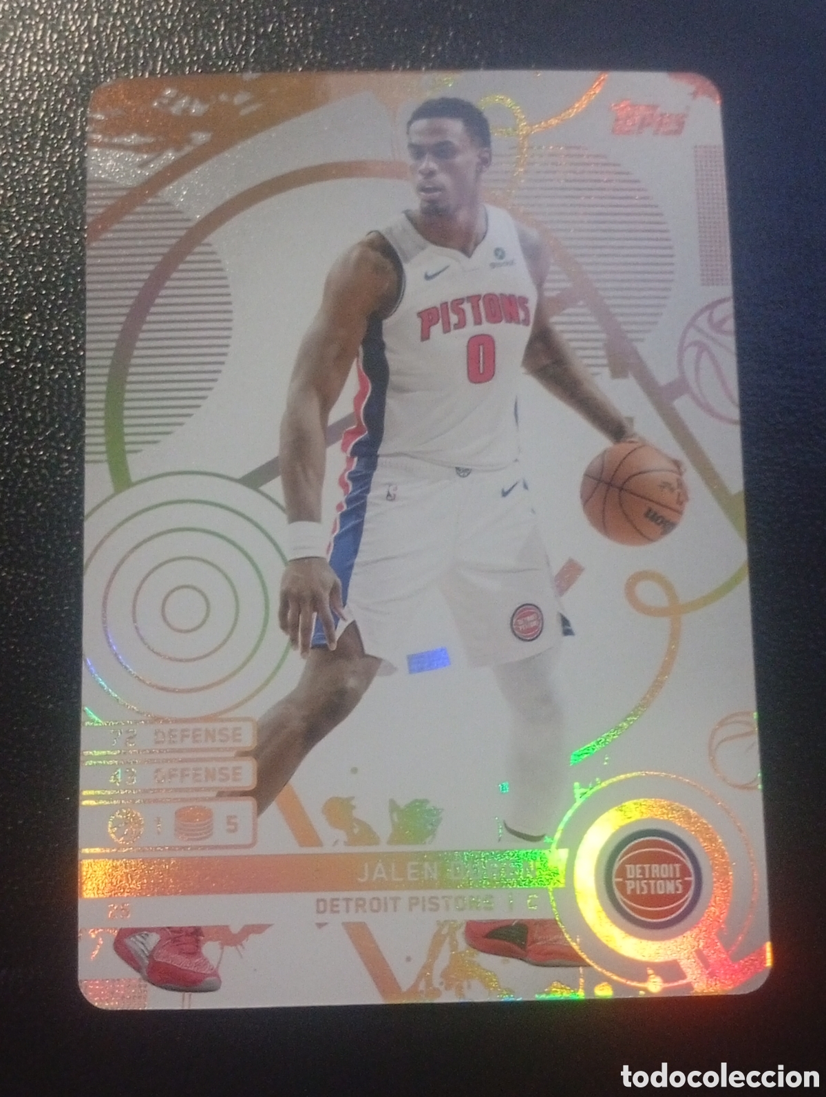 Sammelleidenschaft Sport: 25 JALEN DUREN DETROIT PISTONS NBA TOPPS MATCH ATTAX 2024 2025 24 25 CROMOS CARDS PANINI BALONCESTO