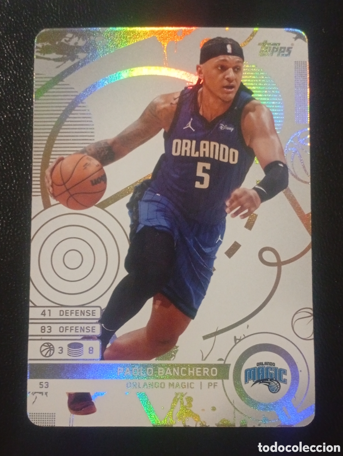 Sammelleidenschaft Sport: 53 PAOLO BANCHERO ORLANDO MAGIC NBA TOPPS MATCH ATTAX 2024 2025 24 25 CROMOS CARDS PANINI BALONCESTO