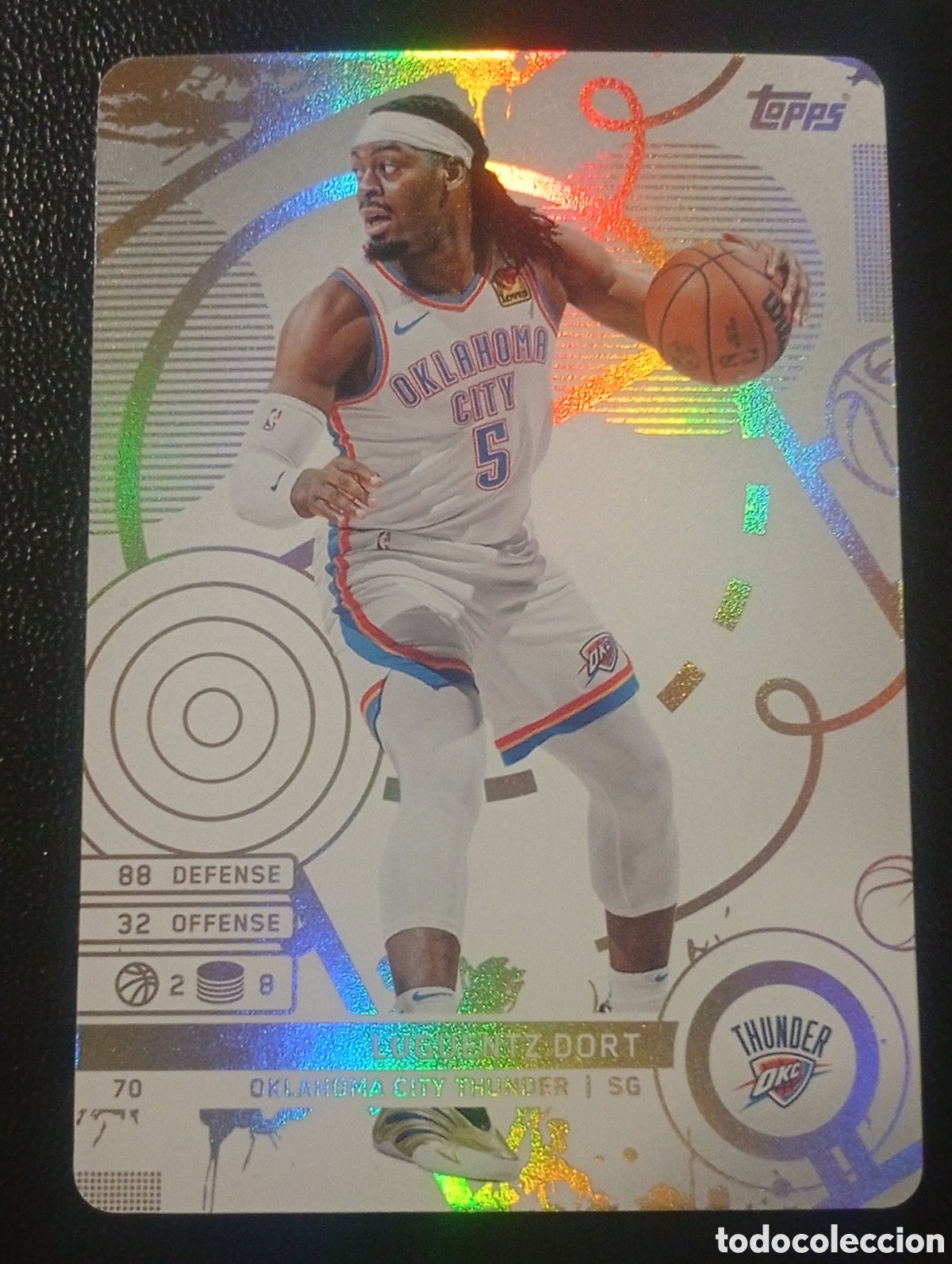 Sammelleidenschaft Sport: 70 LUGUENTZ DORT OKLAHOMA CITY NBA TOPPS MATCH ATTAX 2024 2025 24 25 CROMOS CARDS PANINI BALONCESTO
