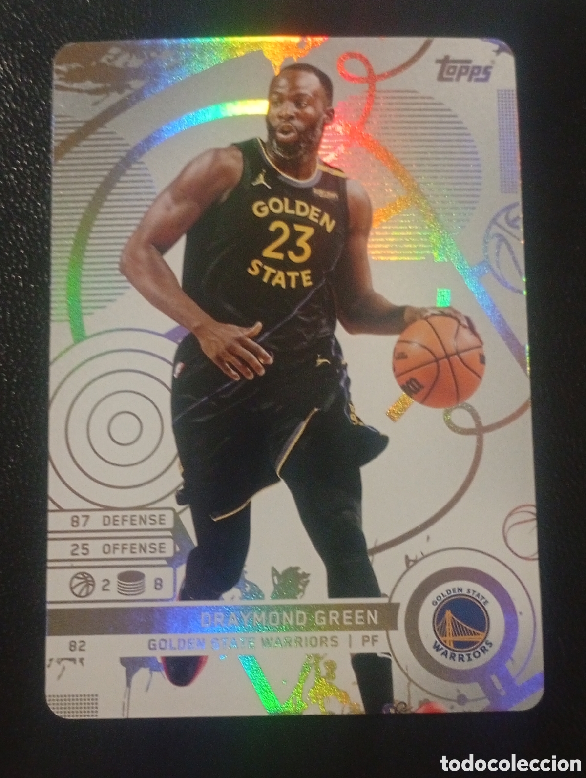 Sammelleidenschaft Sport: 82 DRAYMOND GOLDEN WARRIORS NBA TOPPS MATCH ATTAX 2024 2025 24 25 CROMOS CARDS PANINI BALONCESTO